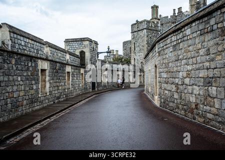 Castello di Windsor - Patrimonio e Maestà senza tempo Foto Stock
