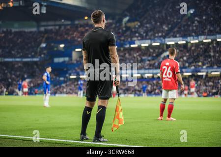 30 settembre 2025, Stamford Bridge, Londra, Regno Unito - UEFA Champions League: Chelsea FC (1) vs SL Benfica (0); Foto Stock