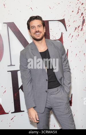 Marco Pigossi partecipa ad una proiezione speciale di "Bone Lake" alla Carondelet House il 30 settembre 2025 a Los Angeles, California. Foto Stock