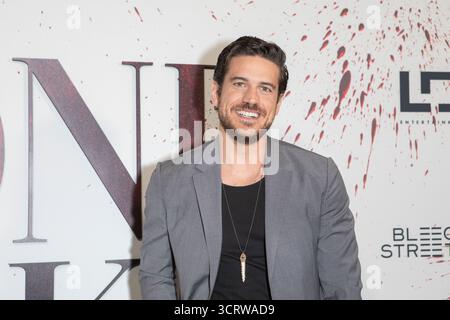 Marco Pigossi partecipa ad una proiezione speciale di "Bone Lake" alla Carondelet House il 30 settembre 2025 a Los Angeles, California. Foto Stock