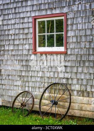 Orwell Corner Historic Village un affascinante villaggio storico che raffigura la vita negli anni '1890 sull'Isola del Principe Edoardo, Canada Foto Stock