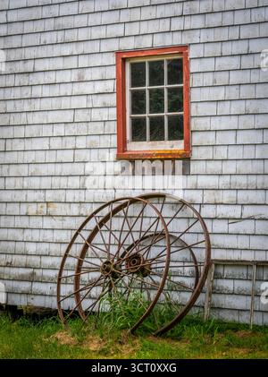 Orwell Corner Historic Village un affascinante villaggio storico che raffigura la vita negli anni '1890 sull'Isola del Principe Edoardo, Canada Foto Stock