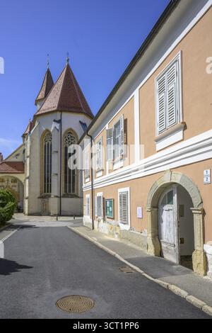 Chiesa parrocchiale cattolica di San Giovanni Battista, Bad Radkersburg, Stiria, Austria Foto Stock