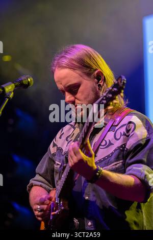 Leif De Leeuw Band al Q-Factory di Amsterdam, Paesi Bassi, 3-10-2025 Foto Stock