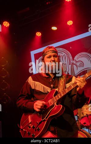 Leif De Leeuw Band al Q-Factory di Amsterdam, Paesi Bassi, 3-10-2025 Foto Stock