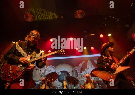 Leif De Leeuw Band al Q-Factory di Amsterdam, Paesi Bassi, 3-10-2025 Foto Stock