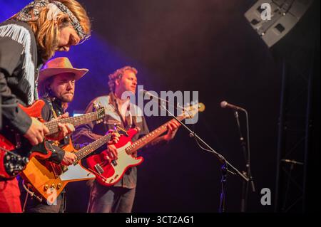Leif De Leeuw Band al Q-Factory di Amsterdam, Paesi Bassi, 3-10-2025 Foto Stock