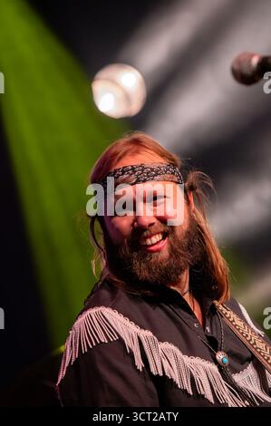 Leif De Leeuw Band al Q-Factory di Amsterdam, Paesi Bassi, 3-10-2025 Foto Stock
