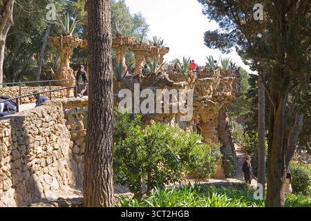 Parco Güell Foto Stock