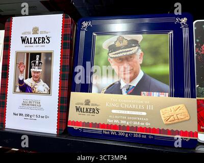 London souvenirs Walkers shortbread Biscotits Foto Stock