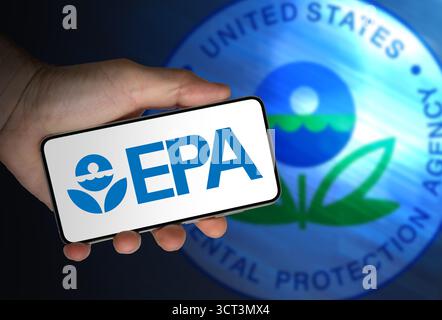 EPA - protezione dell'ambiente e promozione dello sviluppo sostenibile negli Stati Uniti Foto Stock