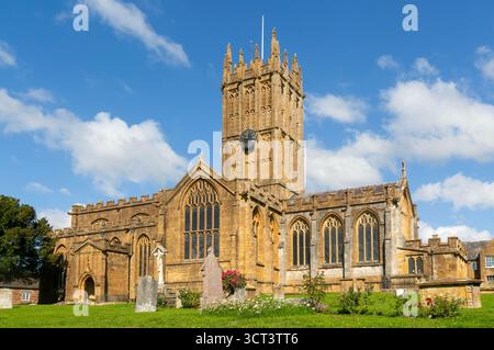 Chiesa di Santa Maria, Ilminster, Somerset, Inghilterra, Regno Unito Foto Stock