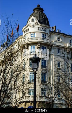 Il Mandarin Oriental Ritz, Madrid Foto Stock