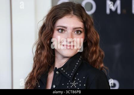 Los Angeles, Stati Uniti. 4 ottobre 2025. MIRACLE MILE, LOS ANGELES, CALIFORNIA, USA - 04 OTTOBRE: L'attrice americana Willow Shields arriva alla proiezione speciale di Los Angeles di "After the Hunt" degli Amazon MGM Studios, tenutasi al David Geffen Theater all'Academy Museum of Motion Pictures il 4 ottobre 2025 a Miracle Mile, Los Angeles, California, Stati Uniti. (Foto di Xavier Collin/Image Press Agency) credito: Image Press Agency/Alamy Live News Foto Stock