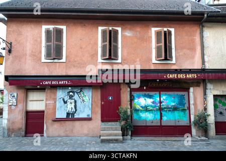 Annecy, Francia. Scene intorno ad Annecy, la città alpina nel sud-est della Francia. Foto Stock