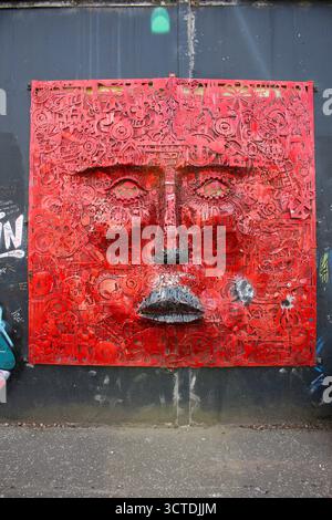 Impressionen: Parete Internazionale di Belfast, Nordirland/ Irlanda del Nord (nur fuer redaktionelle Verwendung. Keine Werbung. Referenzdatenbank: http://w Foto Stock