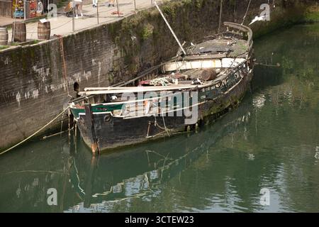Charlestown Harbour Foto Stock