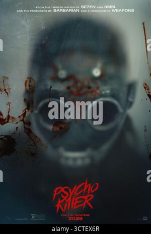 Poster del film Psycho Killer Foto Stock