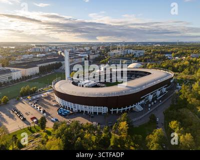 Stadio olimpico di Helsinki, Finlandia Foto Stock