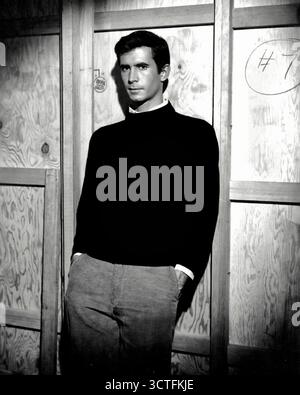 Foto pubblicitaria di Anthony Perkins dal film del 1960 Psycho, 1960 Foto Stock