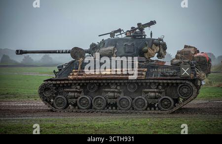 I veicoli militari Foto Stock