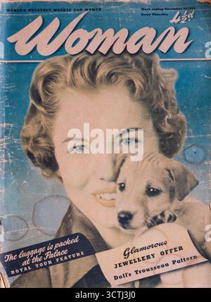 Copertina rivista donna, Regno Unito. 1953 Foto Stock