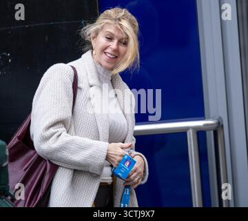 Londra, Regno Unito. 7 ottobre 2025. Relatori di Global radio Londra UK Kate Garraway credito: Ian Davidson/Alamy Live News Foto Stock