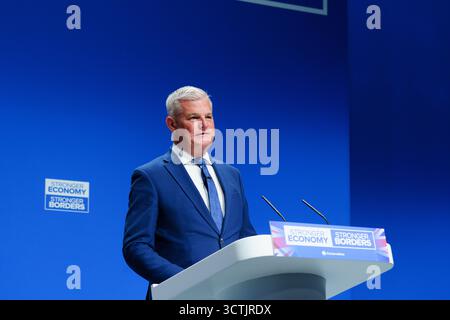 Manchester Central, martedì 6 settembre 2025. RT On Stuart Andrew, Segretario di Stato ombra per la salute e l'assistenza sociale Bridget Catterall/AlamyLiveNews Foto Stock
