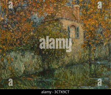 Le Canal et le pavillon, 1916. Collezione privata. Foto Stock