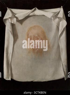 The Holy Face, c1660. Si trova nella Collezione del Museo de Bellas Artes de Bilbao. Foto Stock
