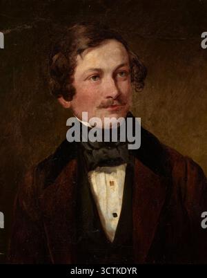 Ritratto di Aleksander Titz, c1835, c1850. Foto Stock