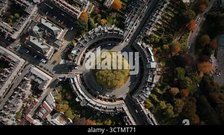 Bath Circus, Somerset Foto Stock