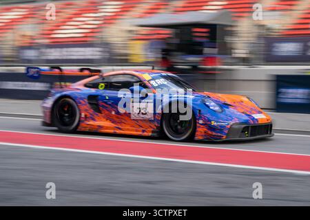 Proton Huber Competition durante la gara di Barcellona. Michelin 24H Barcelona, Circuit de Barcelona - Catalunya, Spagna, 2025, sport Foto Stock