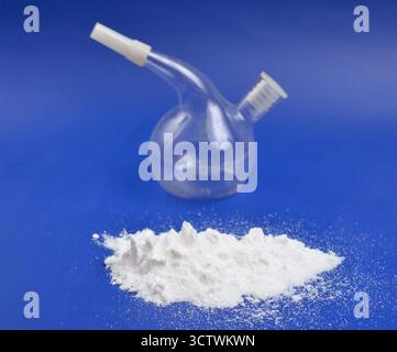 Il diossido di silicio, noto anche come silice, è un ossido di silicio con formula chimica SiO2 Foto Stock