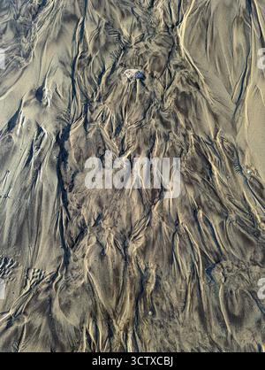 Sand Drift at the Beach Foto Stock