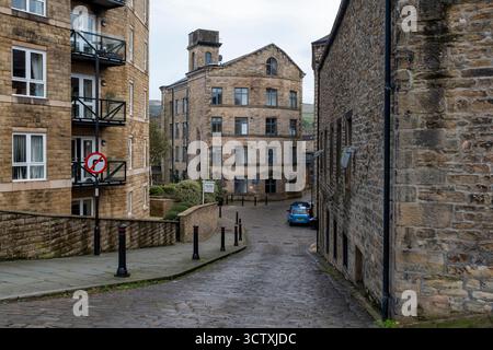 Centro di Skipton, North Yorkshire, Inghilterra, Regno Unito Foto Stock