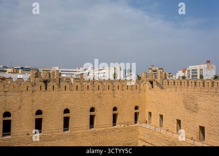 La Fortezza di Ribat a Sousse, Tunisia Foto Stock