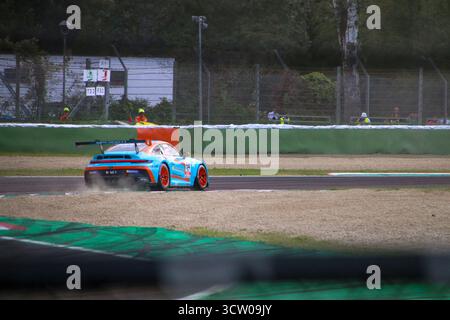 Tazza Photoshoot Porche/Carrera Foto Stock