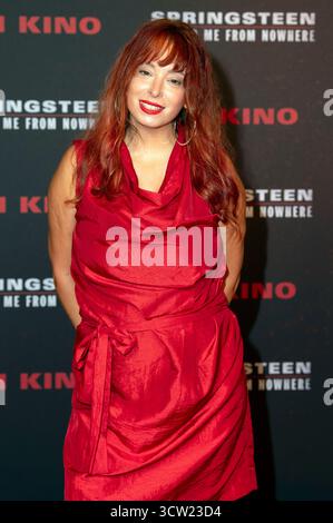 Eden Patrichi bei der Premiere des Kinofilms 'Springsteen: Consegnami dal nulla' in Zoo Palast. Berlino, 08.10.2025 Foto Stock