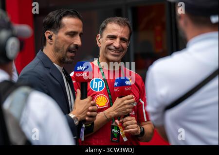 GP di Ungheria F1 2025 il 3 agosto 2025 a Budapest, Ungheria - Formula 1 Marc Gene Ferrari Foto Stock