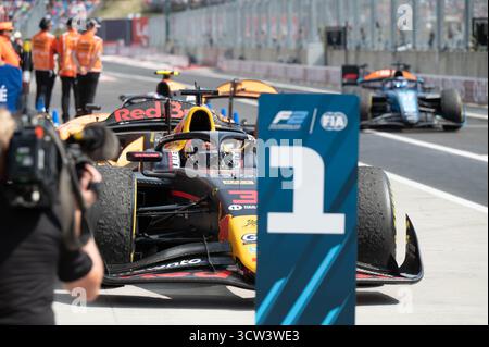 GP di Ungheria F1 2025 il 3 agosto 2025 a Budapest, Ungheria - Formula 1 Foto Stock