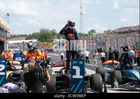 GP di Ungheria F1 2025 il 3 agosto 2025 a Budapest, Ungheria - Formula 1 Foto Stock