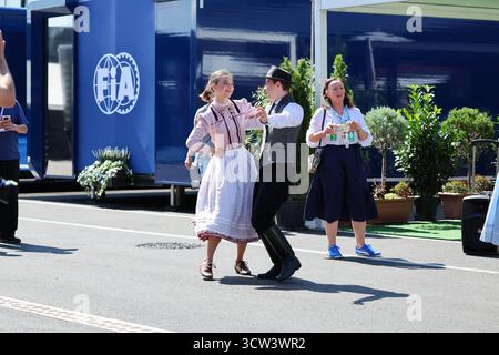 GP di Ungheria F1 2025 il 3 agosto 2025 a Budapest, Ungheria - Formula 1 Foto Stock
