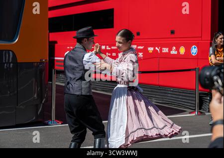 GP di Ungheria F1 2025 il 3 agosto 2025 a Budapest, Ungheria - Formula 1 Foto Stock