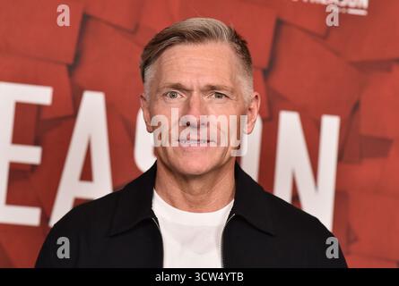 Los Angeles, Stati Uniti. 09 ottobre 2025. Russ Kendall arriva alla proiezione speciale "Truth & Treason" all'AMC The Grove il 9 ottobre 2025 a Los Angeles, CA. © LISA OConnor/AFF-USA.com Credit: AFF/Alamy Live News Foto Stock