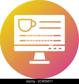 Illustrazione della progettazione dell'icona del vettore per lo shopping online Illustrazione Vettoriale