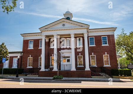 Old Tarpon Springs City Hall, Pinellas Avenue, Tarpon Springs, Florida Foto Stock