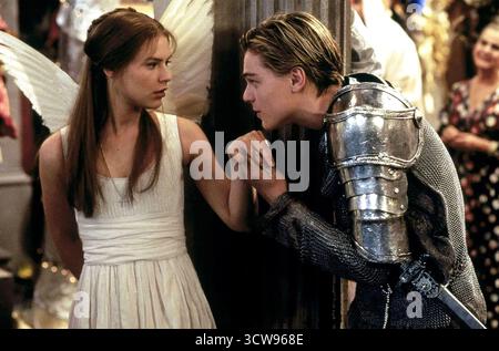 ROMEO+GIULIETTA 1996 20th Century Fox film con Claire Danes e Leonardo DiCaprio Foto Stock