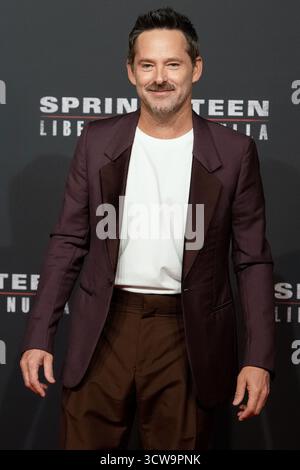 Roma, Italia. 10 ottobre 2025. Scott Cooper partecipa al photocall "Springsteen: Deliver me from Nowhere" al Cinema moderno di Roma, 10 ottobre 2025. Crediti: Insidefoto/Alamy Live News Foto Stock