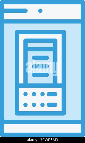 Illustrazione della progettazione dell'icona del vettore bancomat Illustrazione Vettoriale